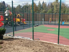 Забор на детскую площадку 50 метров фото в Краснозаводске